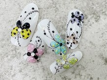 ネイリックス アヴェニール(NAILX avenir)/ドットバタフライ