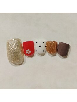 ニーマルニ ザ ビューティー(202 the beauty)/フットジェルデザイン