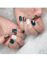 エーナイン イオンモール三川店/ニュアンスネイル