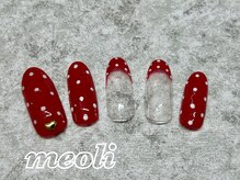 ミオリィ(meoli)/ワンカラー +フレンチドット