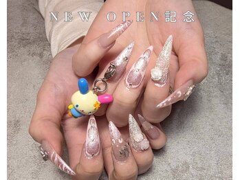 Toyale 神戸三宮 [パラジェルネイル/フィルイン/マグネット/長さだし/持ち込み]/ミラーネイル/神戸ネイル