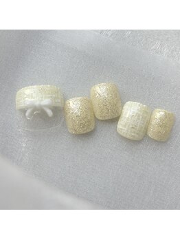 foot＊親指デザインネイル