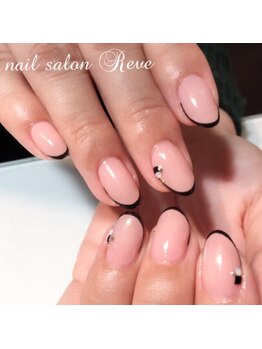 ネイルサロン レーヴ(NAIL SALON REVE)/大人シンプルネイル