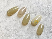 ミラネイル(Mila nail)/【定額￥5500】押し花ネイル