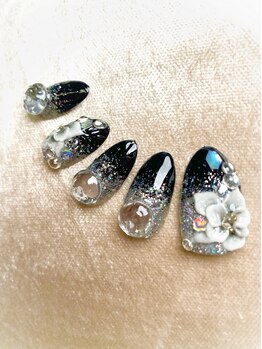 クリアー(clear)/成人式プレミアムブラック8800円