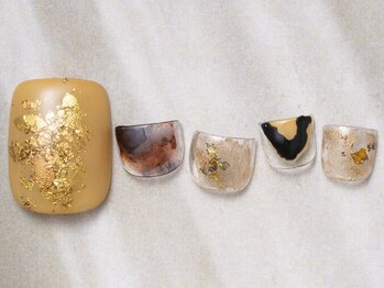 アイネイルズ 天神今泉店(I-nails)/【yuka.t】アンティークフット