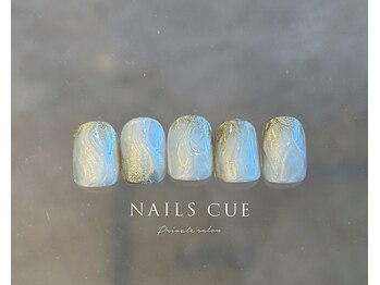 ネイルズキュー(NAILS CUE)/シンプルニュアンスデザイン