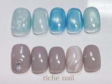 リッシュネイル 新百合ヶ丘店(riche nail)/シンプルアートコース