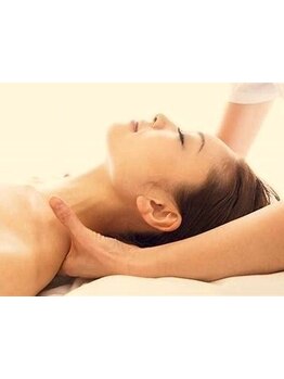 ヘッドスパで癒されたい