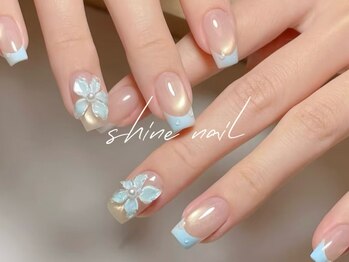 サイナネイル(Shine Nail)の写真/【私生活やお仕事に合わせたシンプルデザインをご提案♪】かわいいからキレイまであなたの希望を叶えます★