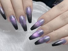トゥデイネイル(Today.Nail)/クログラデーションネイル