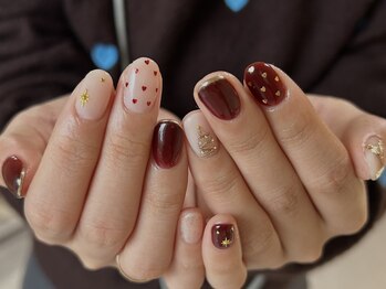 クリスマスネイル/basicデザイン