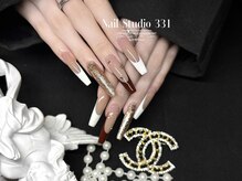 サンサンイチ 関内店(331)/赤金フレンチネイル