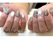 ハッシュネイル(hush nail)の雰囲気（定額デザインも持ち込みアートも可能☆フィルイン対応可能）
