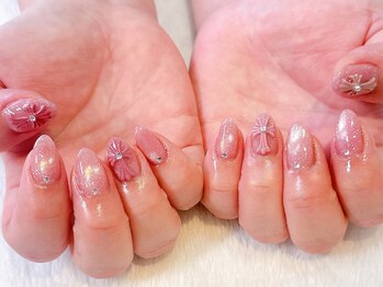 ムーピーネイル(moopy nail)/★honey flash mag×cross