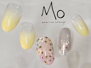 マミーナオレンジ 本八幡店/定額ネイル　フラワーネイル