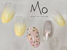 定額ネイル　フラワーネイル