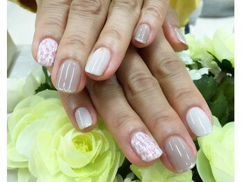 プルミエ ネイル(Premier Nail)/ツイードガーリーネイル