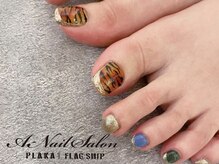 エーネイルサロン プラーカ本店(A-Nail Salon)/カラフル×アニマル