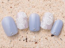 アイネイルズ 町田店(I nails)/シンプルフラワー8980円