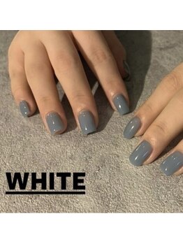 アンダーバーホワイト 大阪上本町店(_WHITE)/ちゅるんちゅるんワンカラー