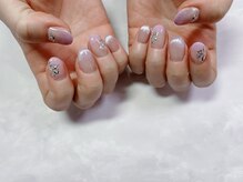 ネイルサロン ビューティーマジック 川口店/雪の結晶ネイル