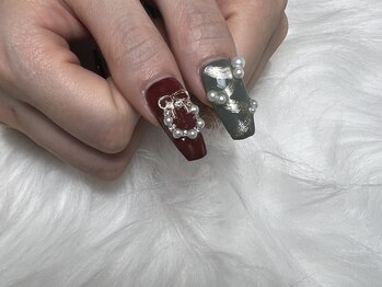 ケードット(K.)/クリスマスネイル