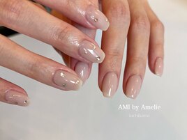 ピンクネイル:mikako