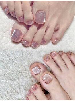 サンネイル 池袋(Sun)/フット春カラー