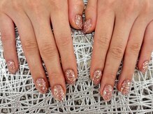 ディーネイル 池袋(D-nail)/〇ピンクシルバーラメ