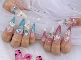 さくらんぼネイル ガーリー