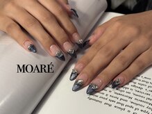 モアレネイル(moare' nail)/ハンド/持ち込み120分ア-ト¥9500
