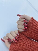 サオリルーム(saoriroom)/バレンタインネイル