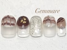 ジェンマーレ 青葉台店(Gemmare)/大人バレンタインスィーツネイル