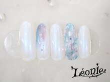 レオニー(Leonie)/ニュアンス紫陽花ネイル