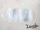 ニュアンス紫陽花ネイル
