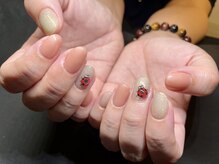 ムギモ(MUGIMO)/アート　てんとう虫　虫　6800円