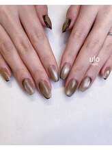 ウロネイルズ(ulo nails)/シンプルモードな秋ネイル