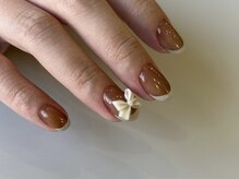 プチナノ(petitnano)/【miyu】フレンチネイル