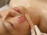 【初回限定】美肌フェイシャルwax脱毛（全顔、鼻毛wax込）¥7700→¥6,600