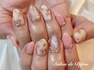 桜マグネットネイル