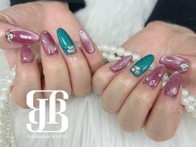 ネイルサロンレイアス(RAYAS)/マグネット×フラッシュネイル