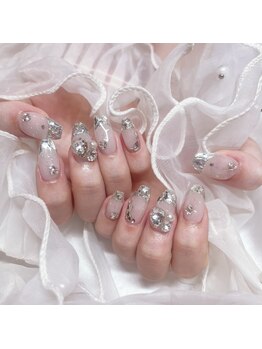 チョアネイル 渋谷店(CHOA NAIL)/ガラスフレンチ☆
