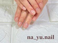 ナユネイル(na_yu.nail)/自爪風クリアネイル 257