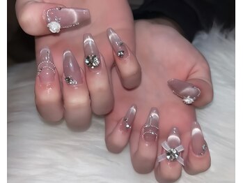 リンネイル 新大久保店(Rin Nail)/#待ち込みデザインOK　#付け放題