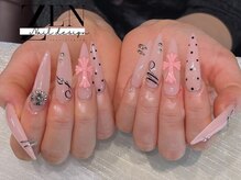 ゼン ネイル デザイン 池袋(ZEN NAIL DESIGN)/* 長 さだしやり放題×つけ放題