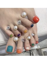 ネイルサロンワイスリー (y3)/フットシンプルコース4500円 