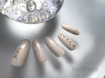 ネイル ドゥ 岡山駅前店(Nail Doux)/ラインストーンアート