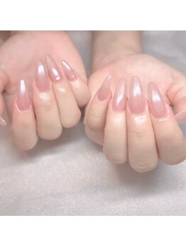 サロンモリ(Salon Mori)/艶ミラーネイル
