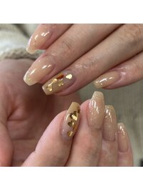 ハートホロネイル